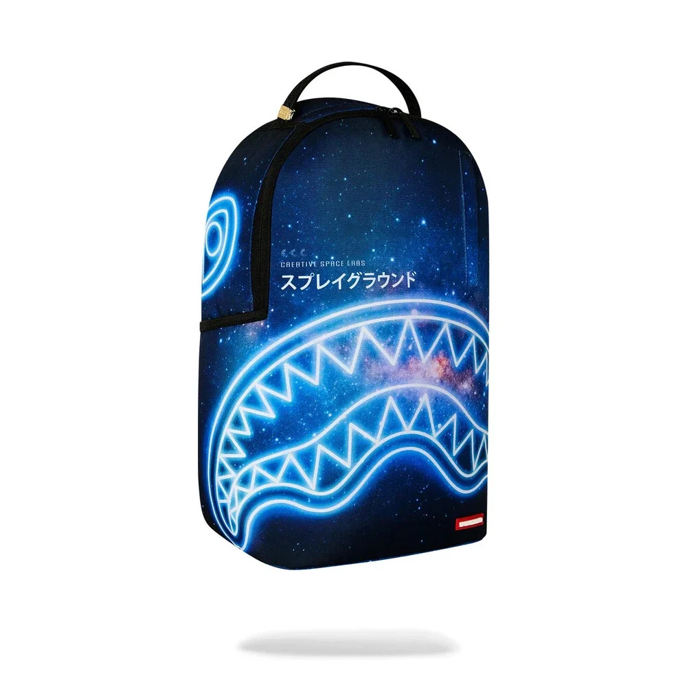 Sprayground Creative Space Labs Backpack Unisex Blue Shoulder Strap Bag GBS232